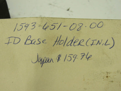 1593-651-08-00 1-1/4" Right Offset Bore CNC Turret Tool Holder Block