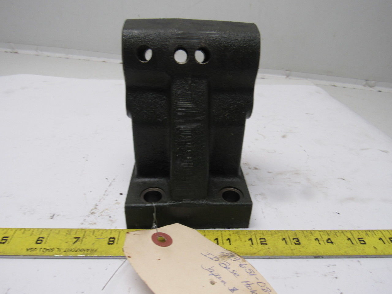 1-1/4" Left Offset Bore CNC Turret Tool Holder Block