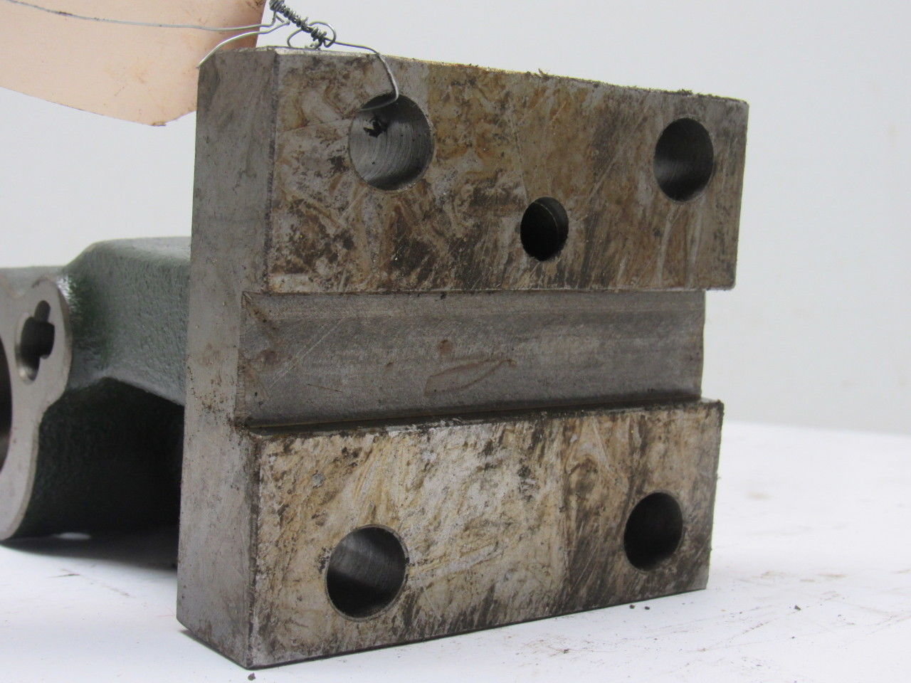 1-1/4" Left Offset Bore CNC Turret Tool Holder Block