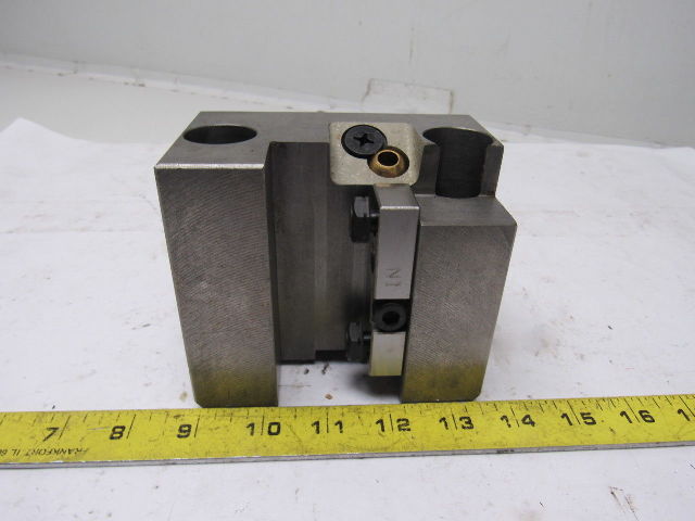 17464001400 2" Square Shank Quick Change CNC Turret Tool Holder Block Base