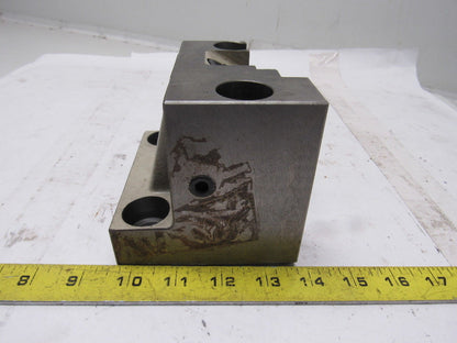 17464001400 2" Square Shank Quick Change CNC Turret Tool Holder Block Base