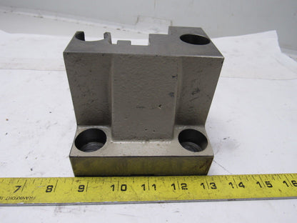 17464001400 2" Square Shank Quick Change CNC Turret Tool Holder Block Base