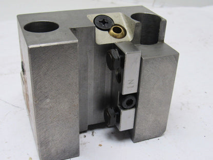 17464001400 2" Square Shank Quick Change CNC Turret Tool Holder Block Base