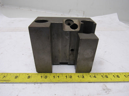 17464001400 2" Square Shank Quick Change CNC Turret Tool Holder Block Base