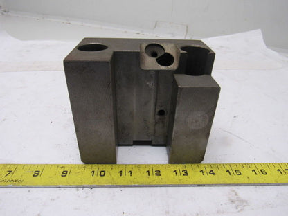 17464001400 2" Square Shank Quick Change CNC Turret Tool Holder Block Base