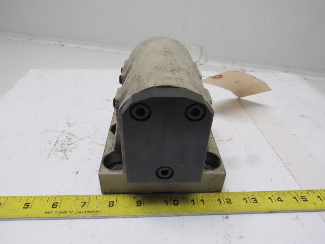 17624022000 2 Bore CNC Turret Tool Holder Base Coolant Thru"