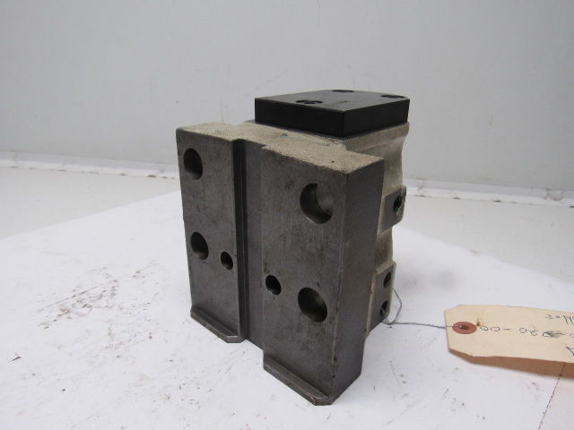 17624022000 2 Bore CNC Turret Tool Holder Base Coolant Thru"