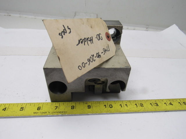 17464020600 2 Square Shank Quick Change CNC Turret Turning Lathe Tool Base"
