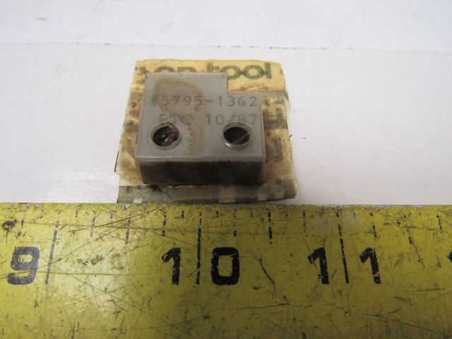 Peterson Tool #5795-1362 PTC 10/87 Carbide Insert Step Clamp Lot Of 3