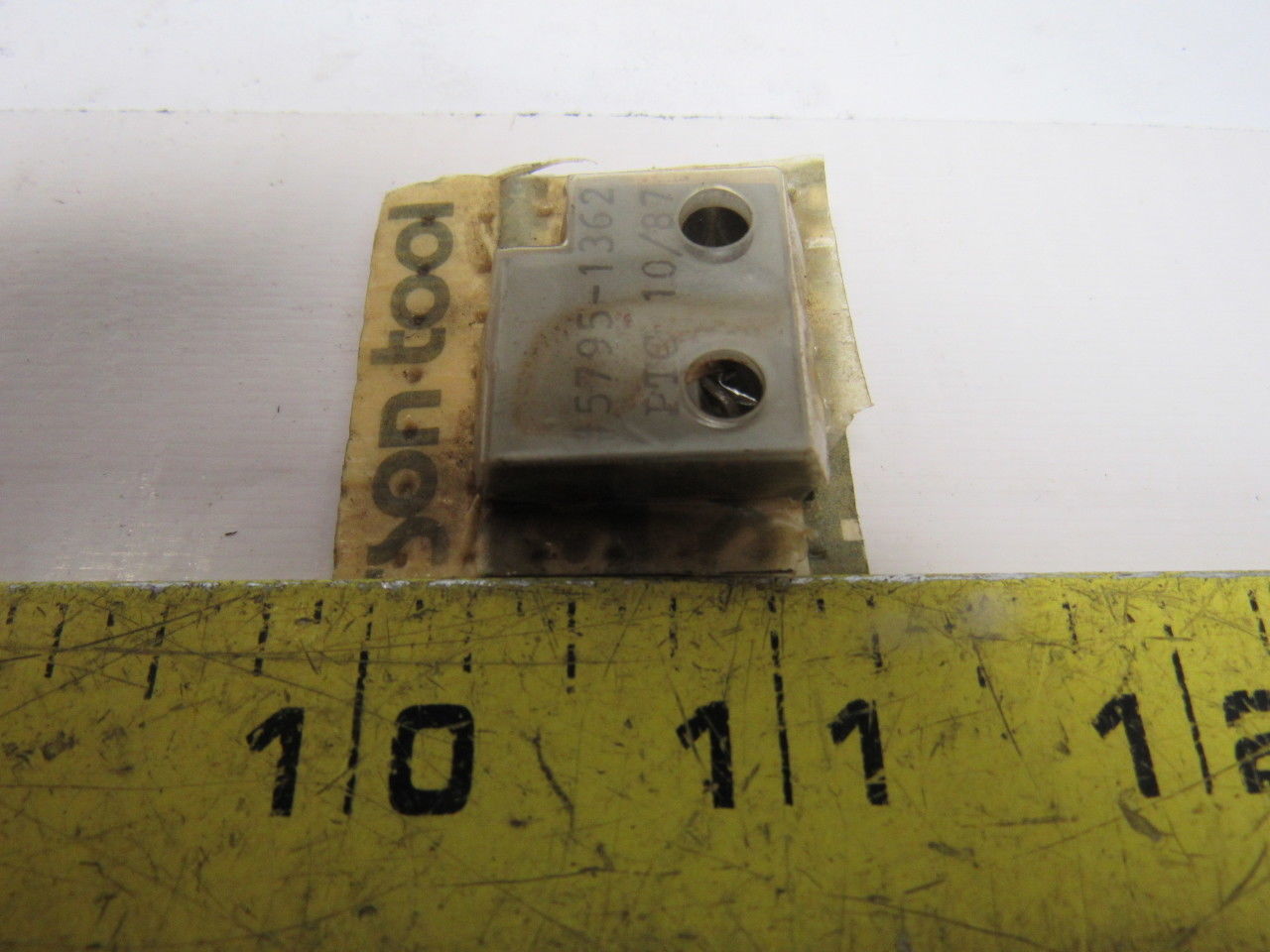 Peterson Tool #5795-1362 PTC 10/87 Carbide Insert Step Clamp Lot Of 3
