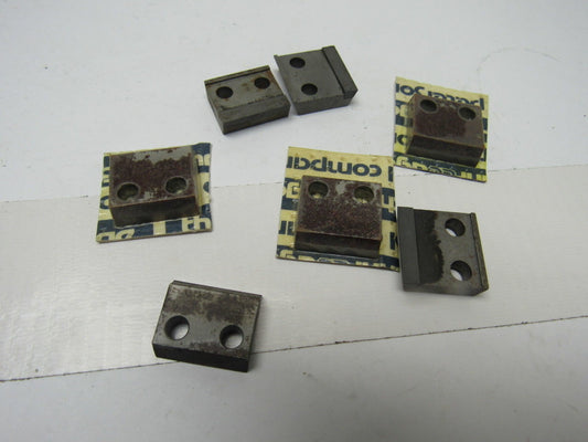 Peterson Tool CO. 5795-2182 Carbide Cutting Tool Insert Clamp Lot Of 7