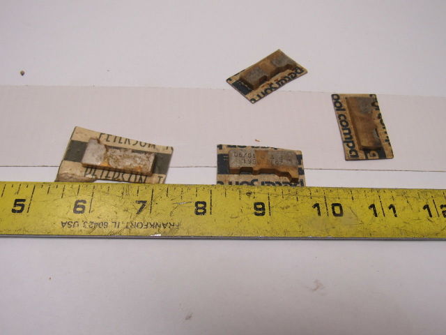 Peterson Tool CO. 2537-0561 Cutting Tool Insert Edge Finishing Lot Of 4