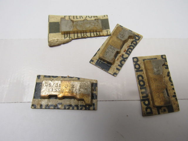 Peterson Tool CO. 2537-0561 Cutting Tool Insert Edge Finishing Lot Of 4
