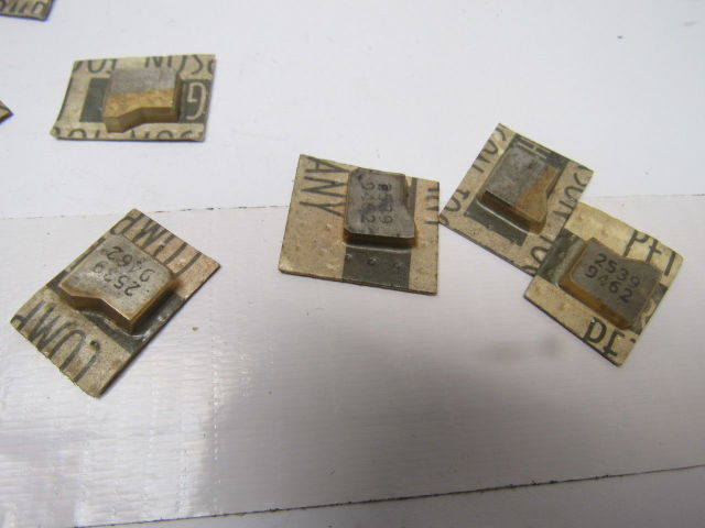 Peterson Tool CO. 2539-9462 Cutting Tool Insert Lot Of 11