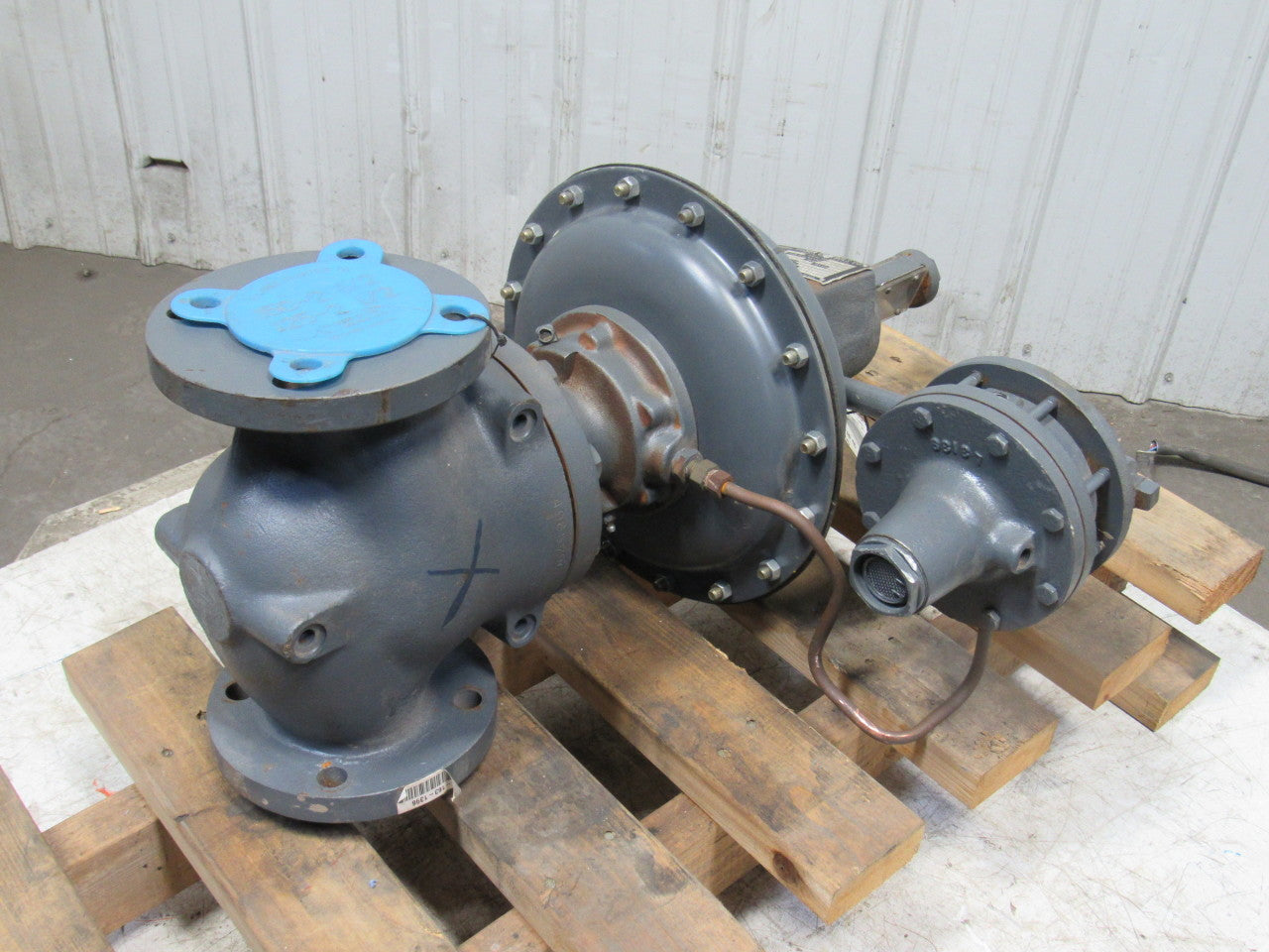 Fisher Controls 298TEK 3" Flange Mount Back Pressure Regulator 175 PSI MAX