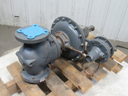 Fisher Controls 298TEK 3" Flange Mount Back Pressure Regulator 175 PSI MAX