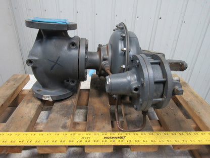 Fisher Controls 298TEK 3" Flange Mount Back Pressure Regulator 175 PSI MAX