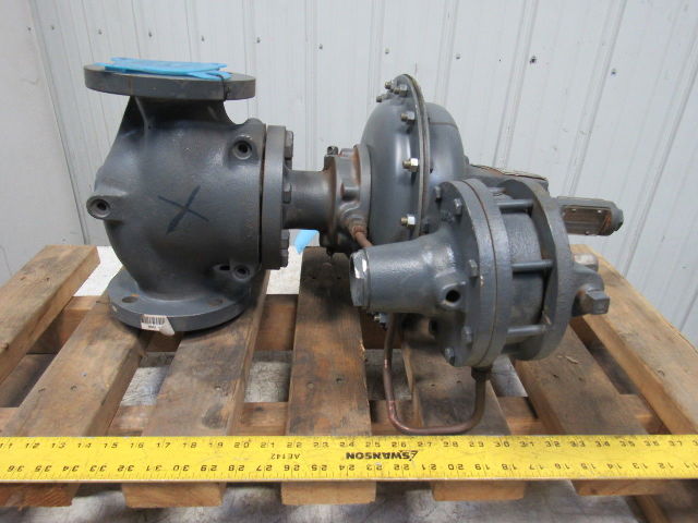Fisher Controls 298TEK 3" Flange Mount Back Pressure Regulator 175 PSI MAX