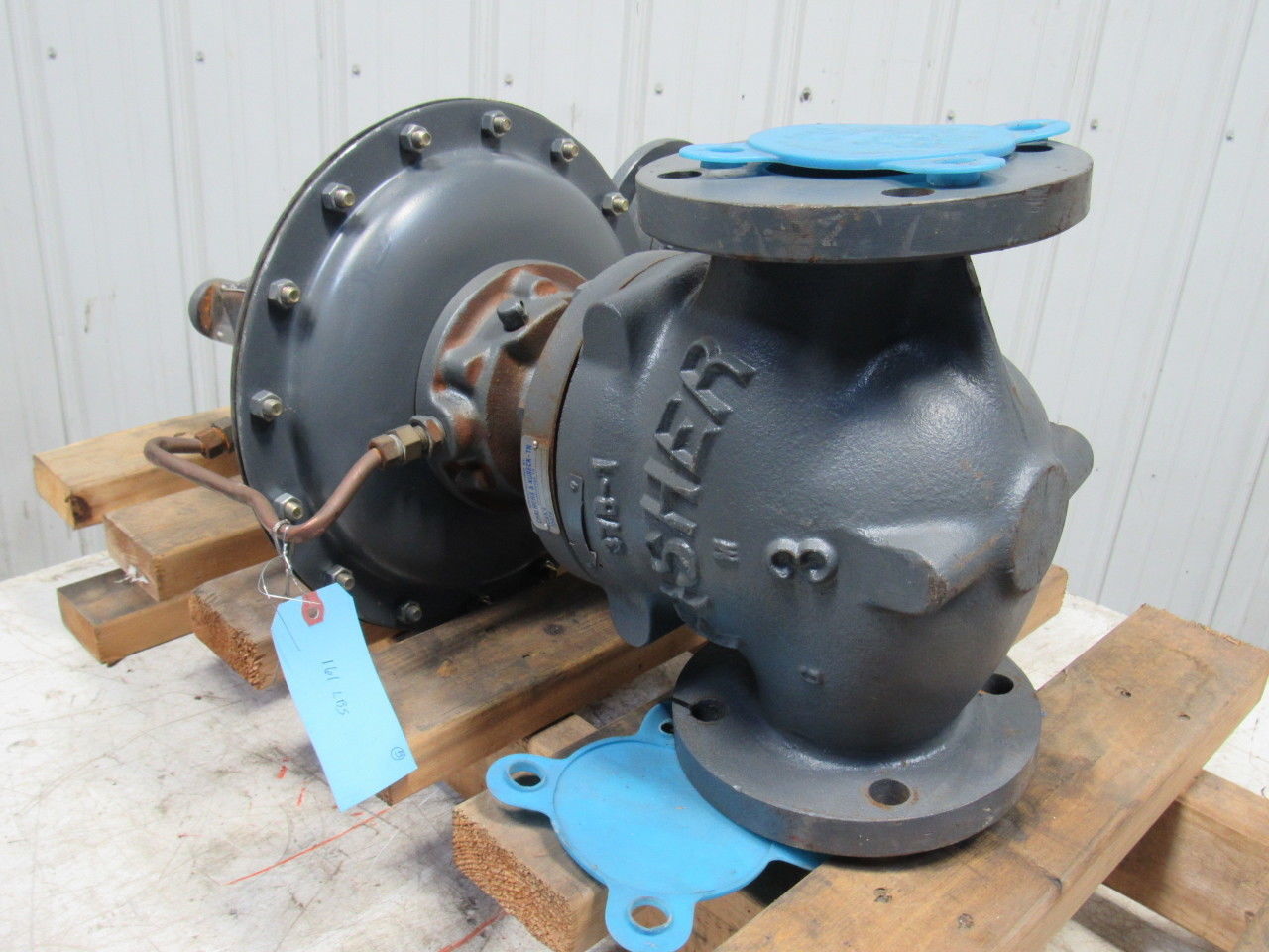 Fisher Controls 298TEK 3" Flange Mount Back Pressure Regulator 175 PSI MAX
