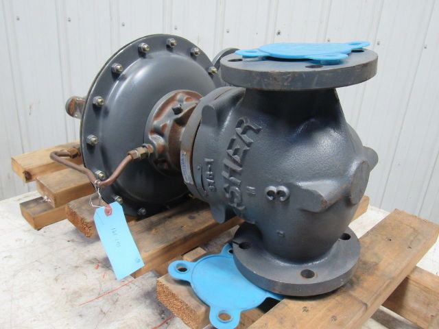 Fisher Controls 298TEK 3" Flange Mount Back Pressure Regulator 175 PSI MAX
