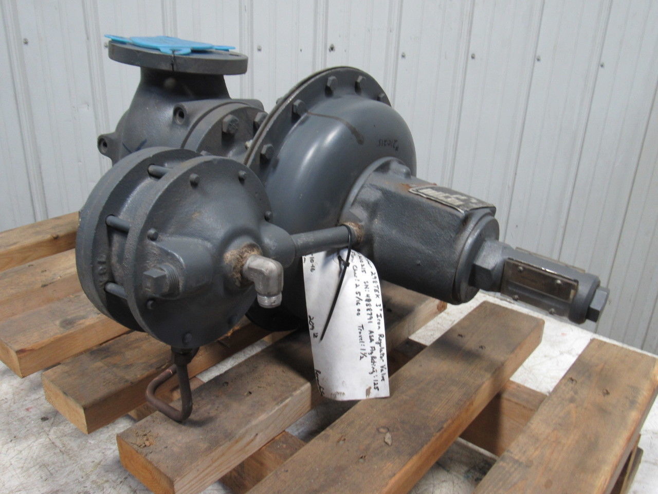 Fisher Controls 298TEK 3" Flange Mount Back Pressure Regulator 175 PSI MAX