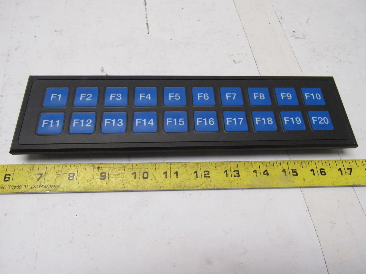 Intecolor/Allen Bradley 140075-030 Circuit Board w/Key Pad Operator Interface
