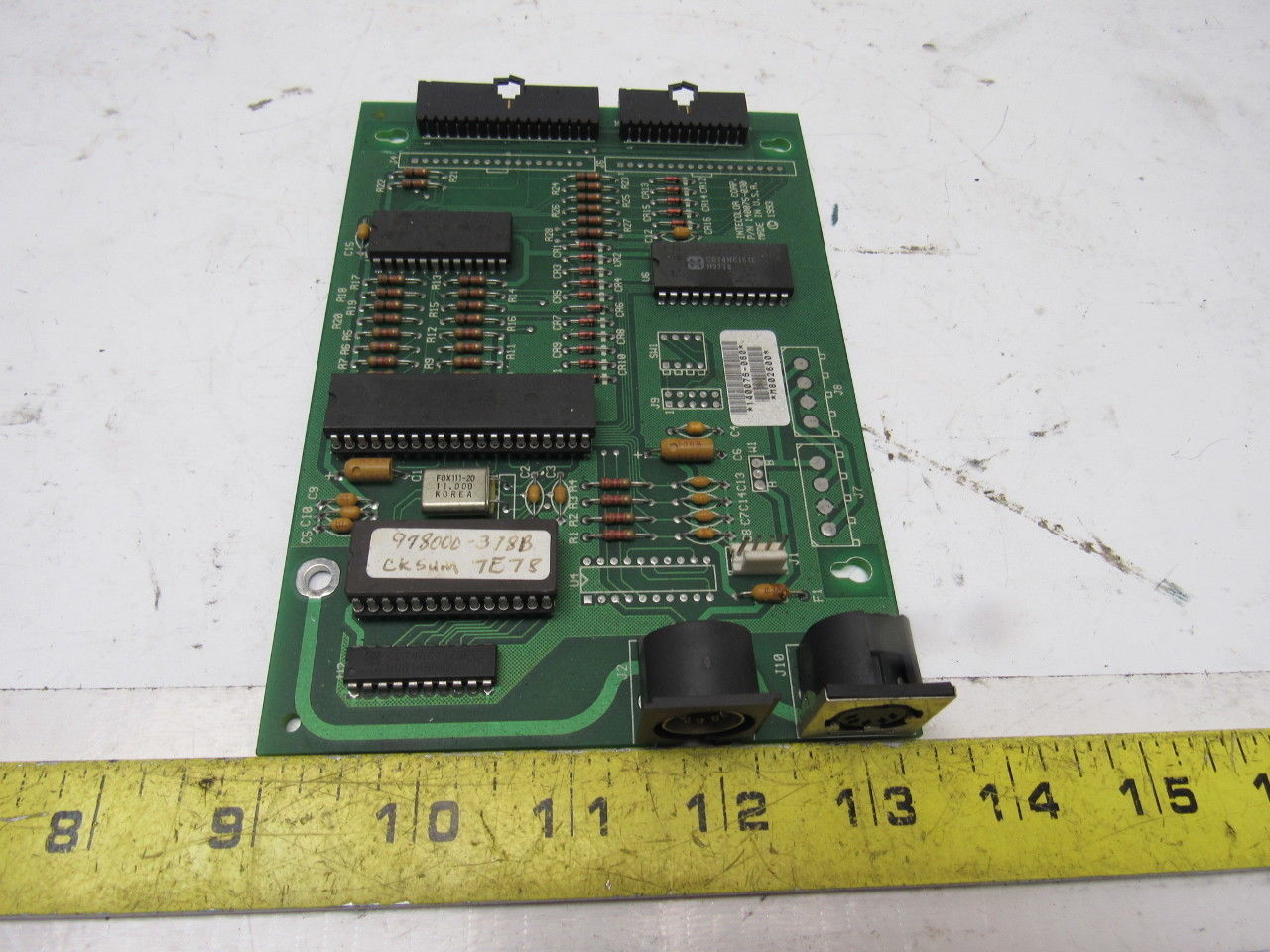 Intecolor/Allen Bradley 140075-030 140076-060 Circuit Board Operator Interface