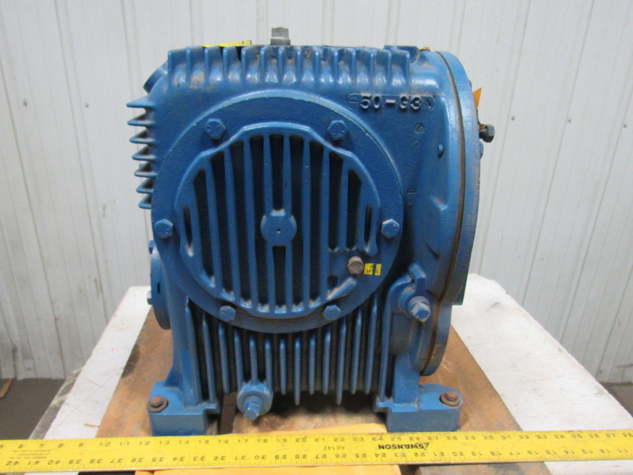 Cone Drive MU-50125AL 125:1 Ratio Right Hand Output Spline Gear 1750RPM