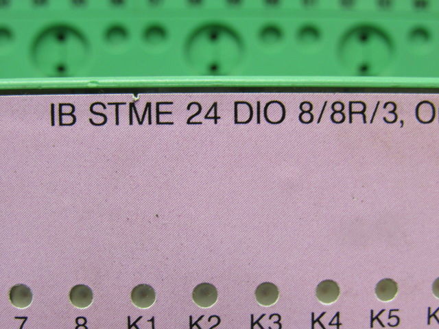 Phoenix Contact 2751836 IB STME 24 DIO 8/8R/3 Interbus I/O Module