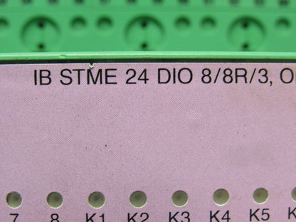 Phoenix Contact 2751836 IB STME 24 DIO 8/8R/3 Interbus I/O Module