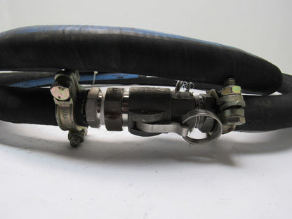 Kleber Industrie Polyroc WP 150PSI 10Bar 1" Rubber Hose Camlock Coupling  9'