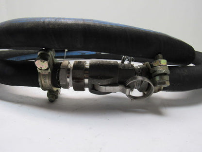 Kleber Industrie Polyroc WP 150PSI 10Bar 1" Rubber Hose Camlock Coupling  9'