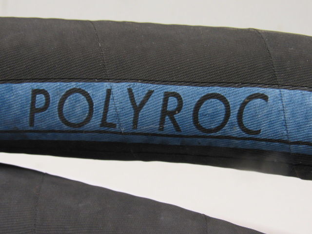 Kleber Industrie Polyroc WP 150PSI 10Bar 1" Rubber Hose Camlock Coupling  9'