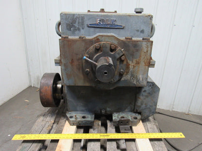 Falk 120BUC1S 90° Worm Gear Box Speed Reducer 9.15:1 Ratio Pneumatic  thru