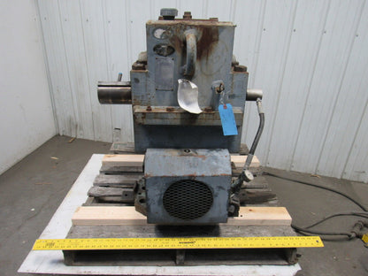 Falk 120BUC1S 90° Worm Gear Box Speed Reducer 9.15:1 Ratio Pneumatic  thru