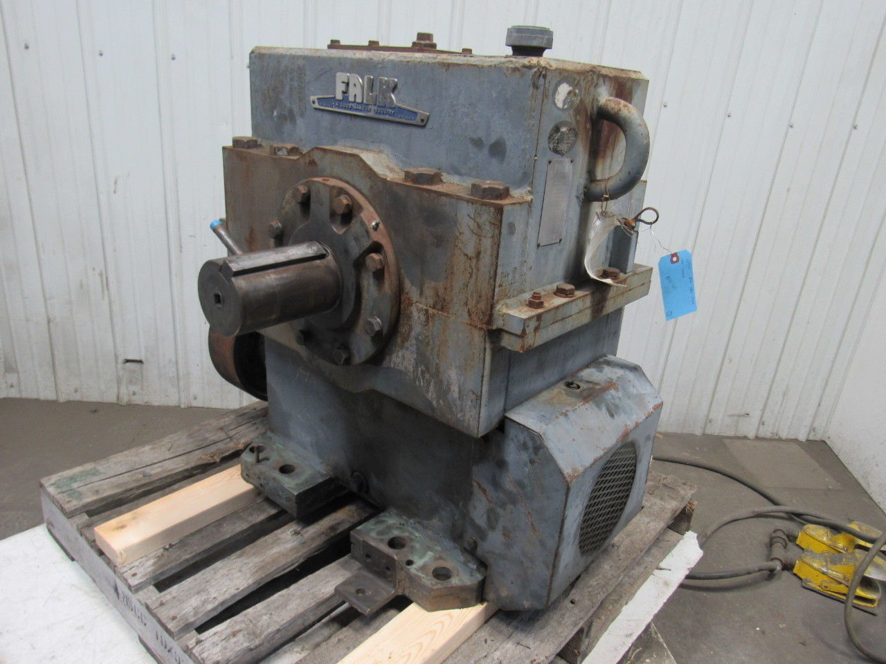 Falk 120BUC1S 90° Worm Gear Box Speed Reducer 9.15:1 Ratio Pneumatic  thru