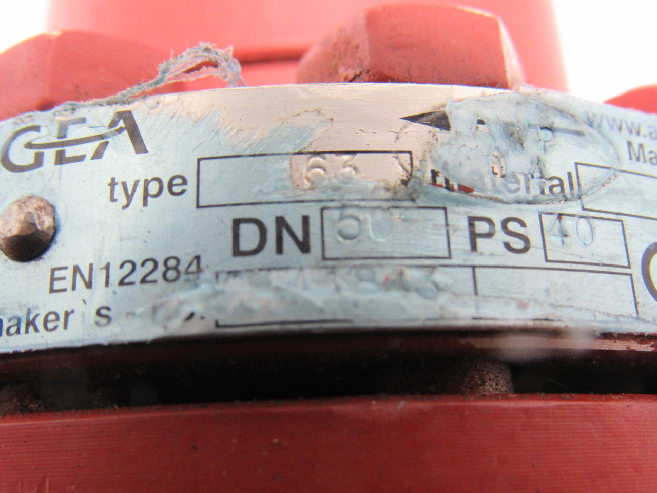 GEA Type 163 40 Bar 2" DN50 Constant Pressure Refrigeration Valve