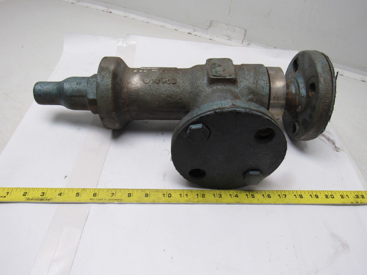 Lonergan 1-1/2"x2" Flange Relief Valve 525 PSI 5304 SCFM