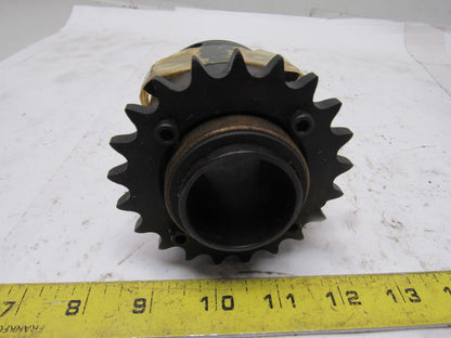 19-030 MCLM10890 Left Hand Clutch & Sprocket 40A21X21/8 21 Teeth 40 Chain