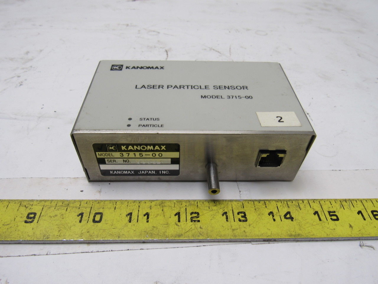 Kanomax 3715-00 Laser Particle Sensor (0.5, 5.0 µm)