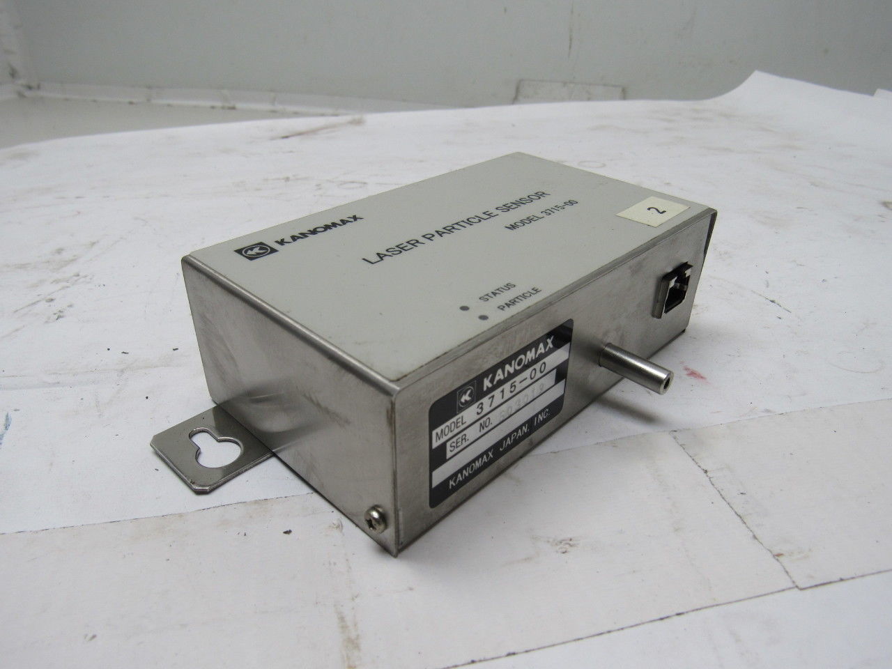 Kanomax 3715-00 Laser Particle Sensor (0.5, 5.0 µm)