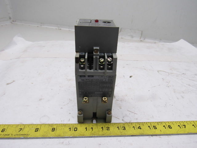 A-B Allen Bradley 700-RTC2010OU24 Ser. A Solid State Adjustable Timing Relay