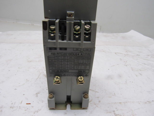 A-B Allen Bradley 700-RTC2010OU24 Ser. A Solid State Adjustable Timing Relay