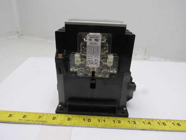 A-B Allen Bradley 100-A75NZ*3 Series B Contactor Starter 24VDC Coil