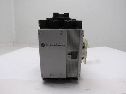 A-B Allen Bradley 100-A75NZ*3 Series B Contactor Starter 24VDC Coil