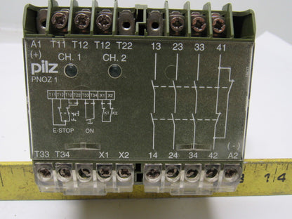 PILZ PNOZ 1 3S  1O Safety Relay