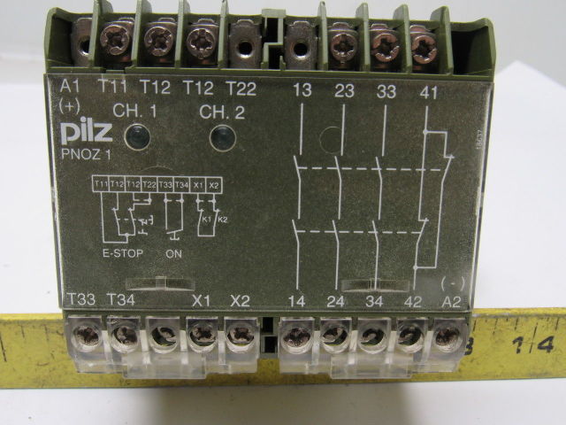 PILZ PNOZ 1 3S  1O Safety Relay