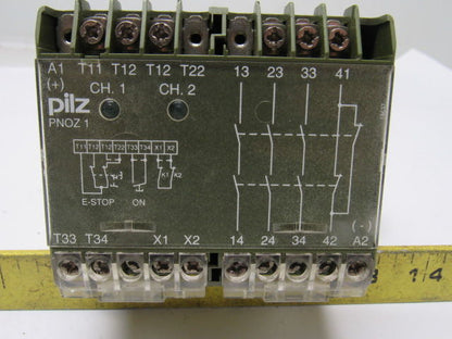 PILZ PNOZ 1 3S  1O Safety Relay