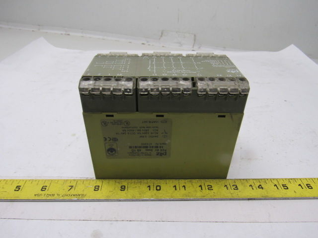 PILZ PZE 5V 3SEC 4S/1O Safety Relay 474965 24VDC 3.5W