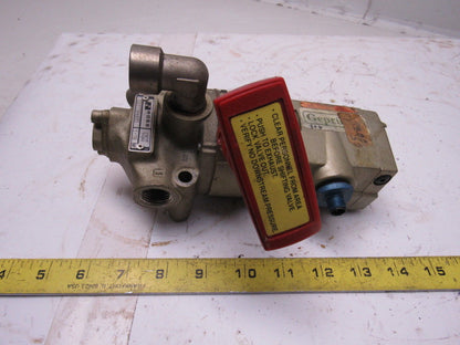 ROSS D2773A4895 Pneumatic Air Solenoid Pilot Valve Lock Out W 14 24VDC 1/2" NPT